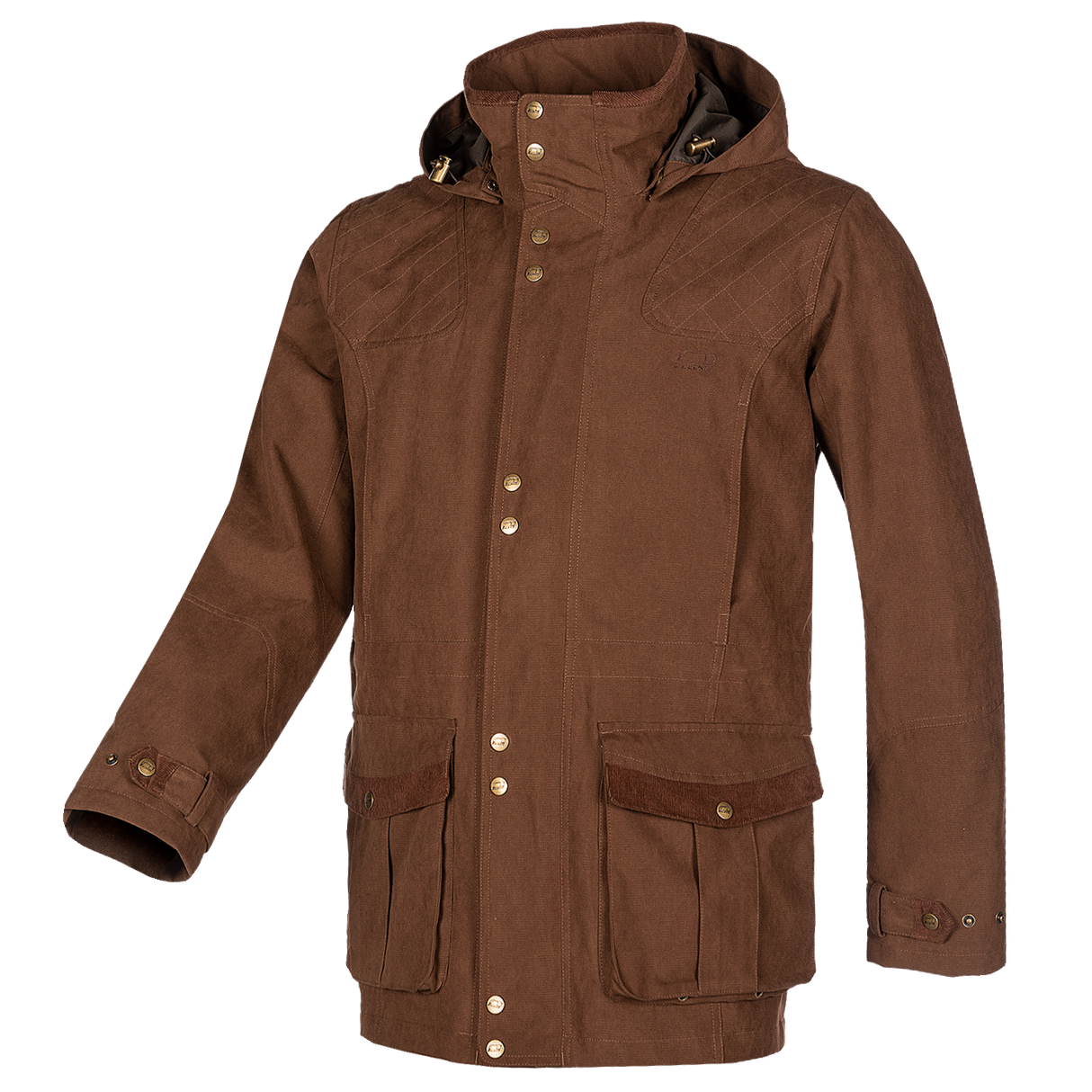 Baleno Oakwood Mens Durable Country Coat #colour_earth-brown