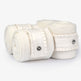 PS of Sweden Off White Ruffle Pearl Polo Bandages