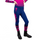 Hy Equestrian DynaForce Children's Riding Tights #colour_raspberry-navy
