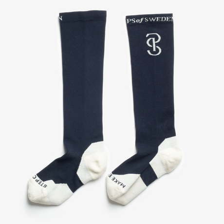 PS of Sweden Navy Holly Riding Socks #colour_navy