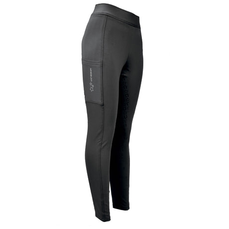 Whitaker Clitheroe Children Riding Tights #colour_black