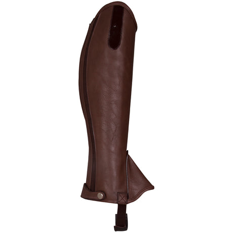 Imperial Riding Synthetic Leather Half Chaps #colour_brown