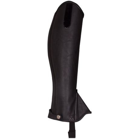Imperial Riding Synthetic Leather Half Chaps #colour_black