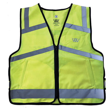 Woof Wear Hi Vis Riding Vest #colour_yellow