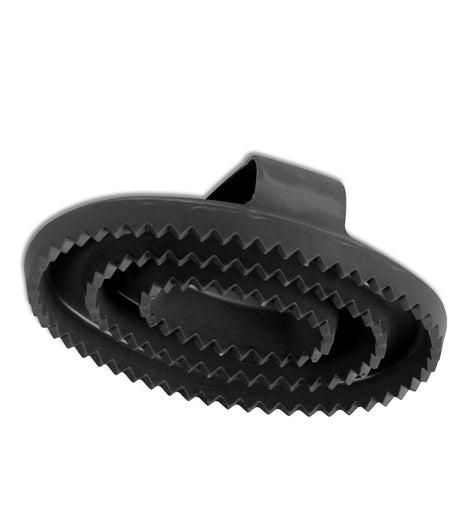 Agrihealth Prepacked Rubber Curry Comb #colour_black