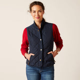 Ariat Women's Woodside Vest #colour_navy