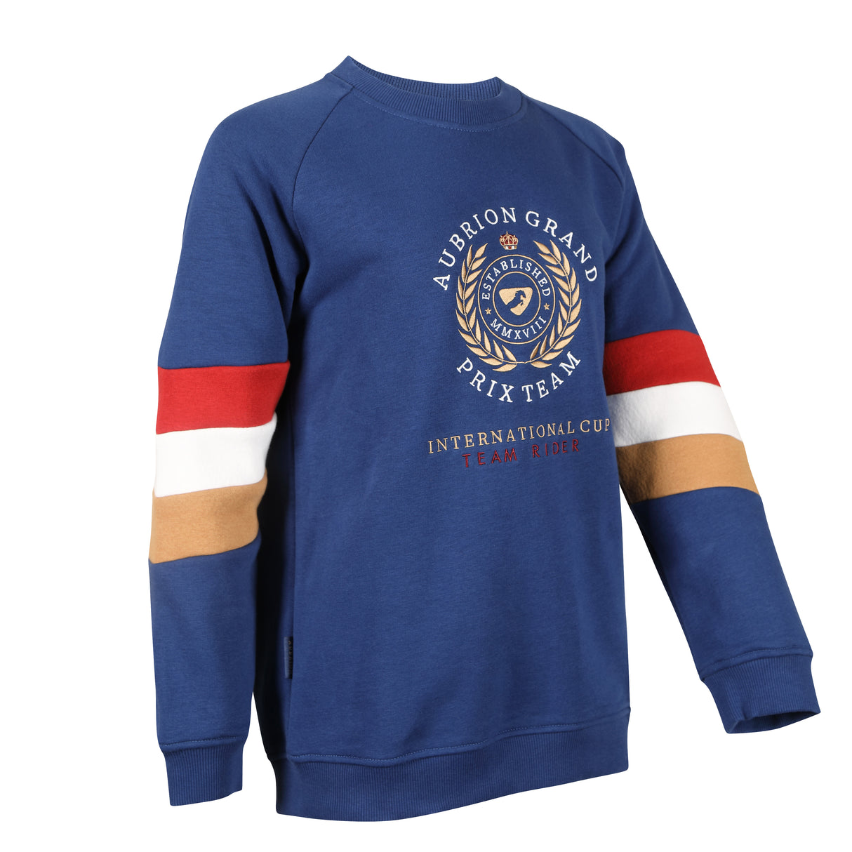Shires Aubrion Team Young Rider Sweatshirt #colour_navy