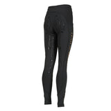 Shires Aubrion Team Girls Riding Tights #colour_black