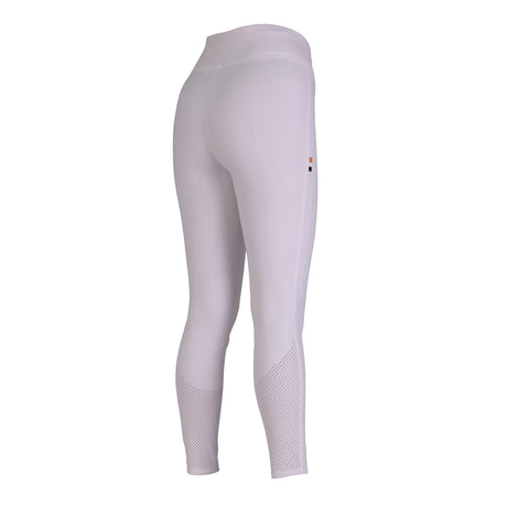 Shires Aubrion Optima Air Ladies Riding Tights #colour_white