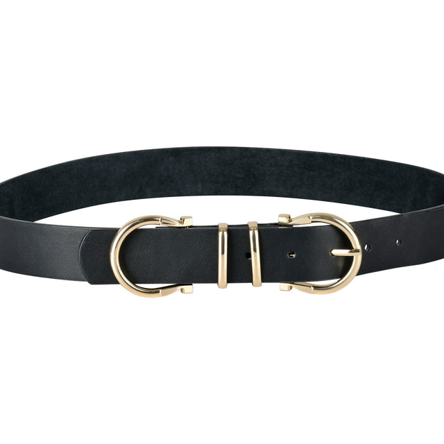 Dublin Shelby Snaffle Bit Belt #colour_black