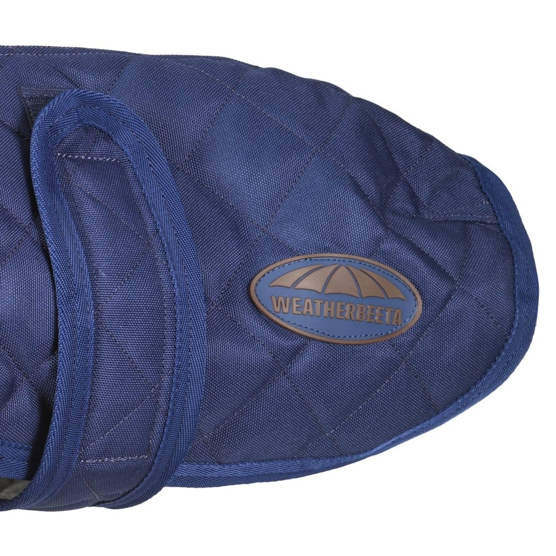 Weatherbeeta Comfitec Deluxe Diamond Quilt Dog Coat #colour_navy