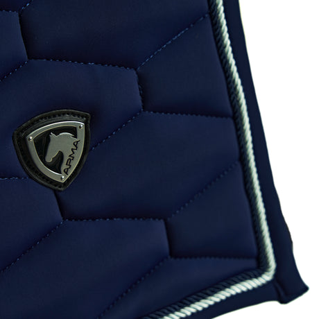 Shires Arma Eltar Dressage Saddlecloth #colour_navy