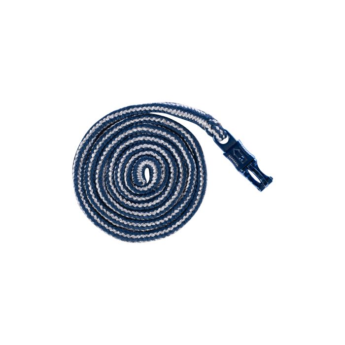 HKM Lead Rope -Port Royal With Panic Hook #colour_deep-blue