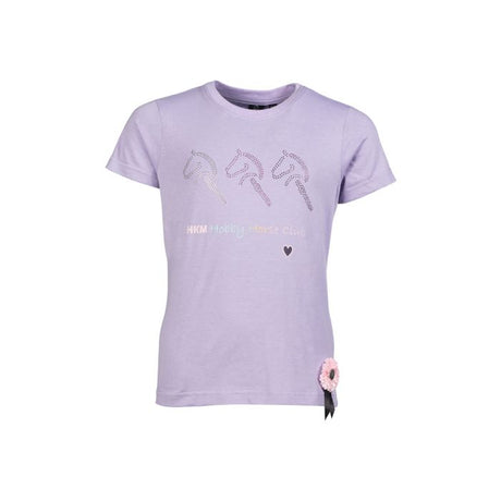 HKM Children's T-Shirt -Hobby Horsing- #colour_lavender