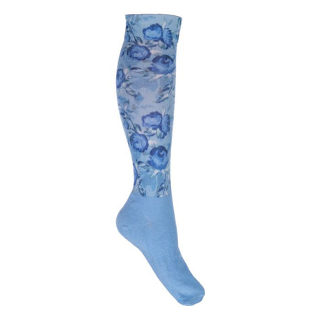 HKM Riding Socks -Essentials #colour_navy-light-blue
