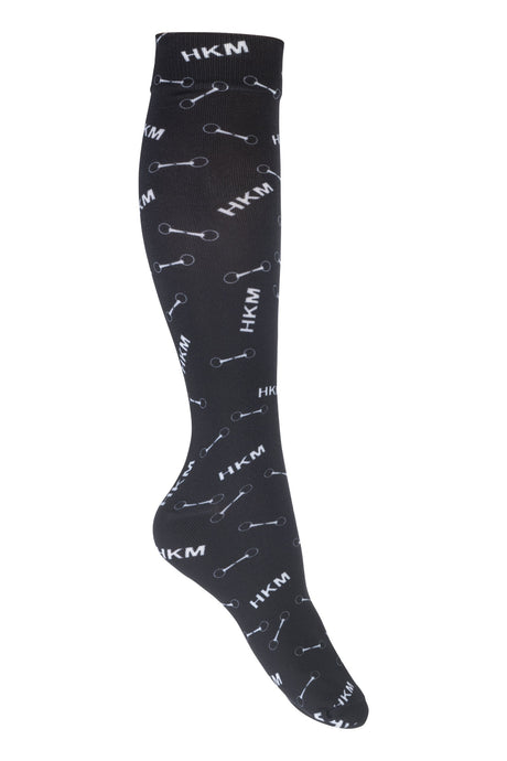 HKM Riding Socks -Mellow- #colour_black