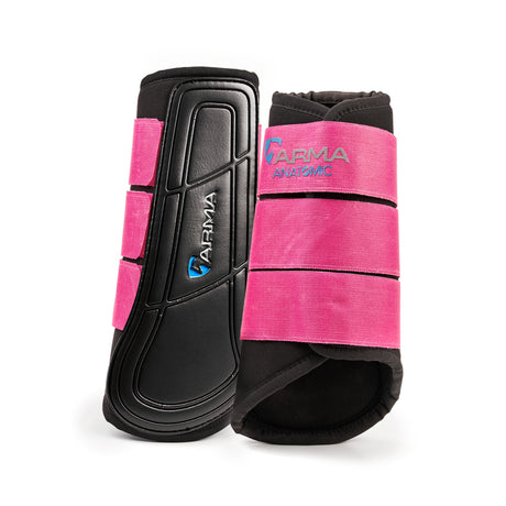 Shires ARMA Neoprene Brushing Boots #colour_coral
