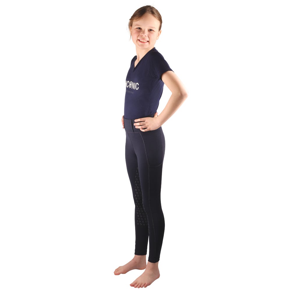 HYCONIC Children's Soria Riding Tights #colour_navy