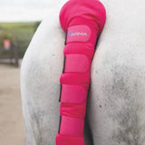Shires ARMA Padded Tail Guard #colour_pink