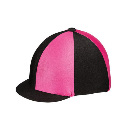 Hy Two Tone Lycra Silks #colour_black-pink