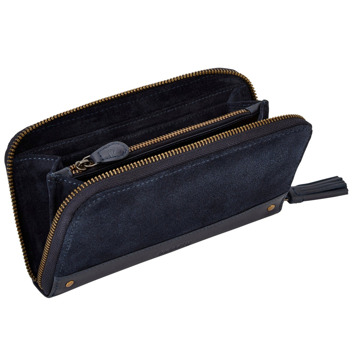 Dubarry Northbrook Suede Purse #colour_french-navy