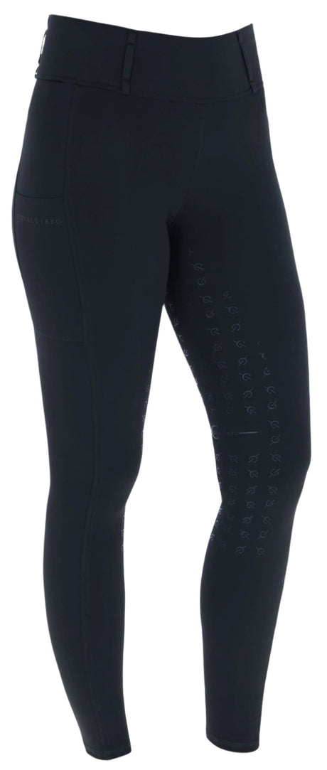 Covalliero Ladies Full Grip Riding Tights #colour_black