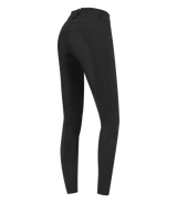 E.L.T Micro Ladies Sport Silicone High Waist Riding Breeches #colour_black