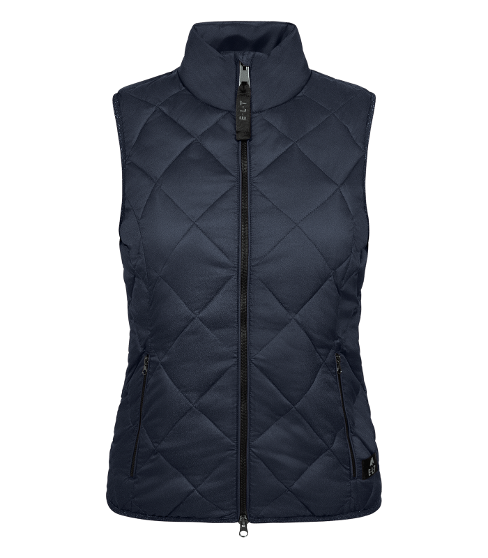 E.L.T Ladies Meran Lightweight Vest #colour_deep-blue