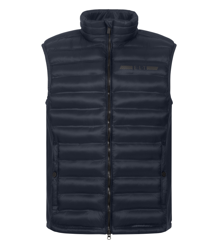 E.L.T Men's Maine Softshell-Mix Vest #colour_deep-blue