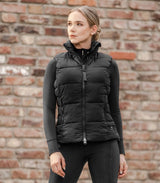 E.L.T Oxford Ladies Winter Light Weight Gilet #colour_black