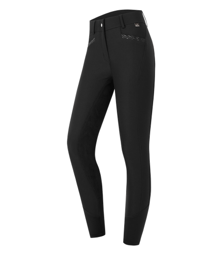 E.L.T Oktavia Ladies Curved High Waist Breeches #colour_black