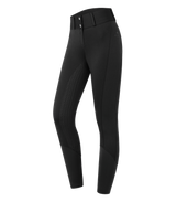 E.L.T Essential Ladies High Waist Silicone Breeches #colour_black