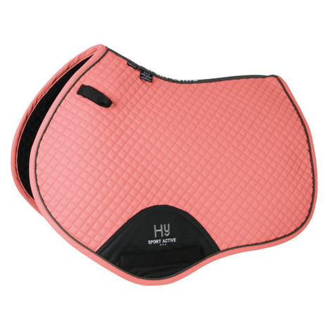 HyWITHER Sport Active Close Contact Saddle Pad #colour_coral-rose