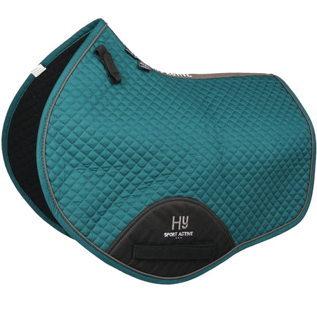 HyWITHER Sport Active Close Contact Saddle Pad #colour_alpine-green