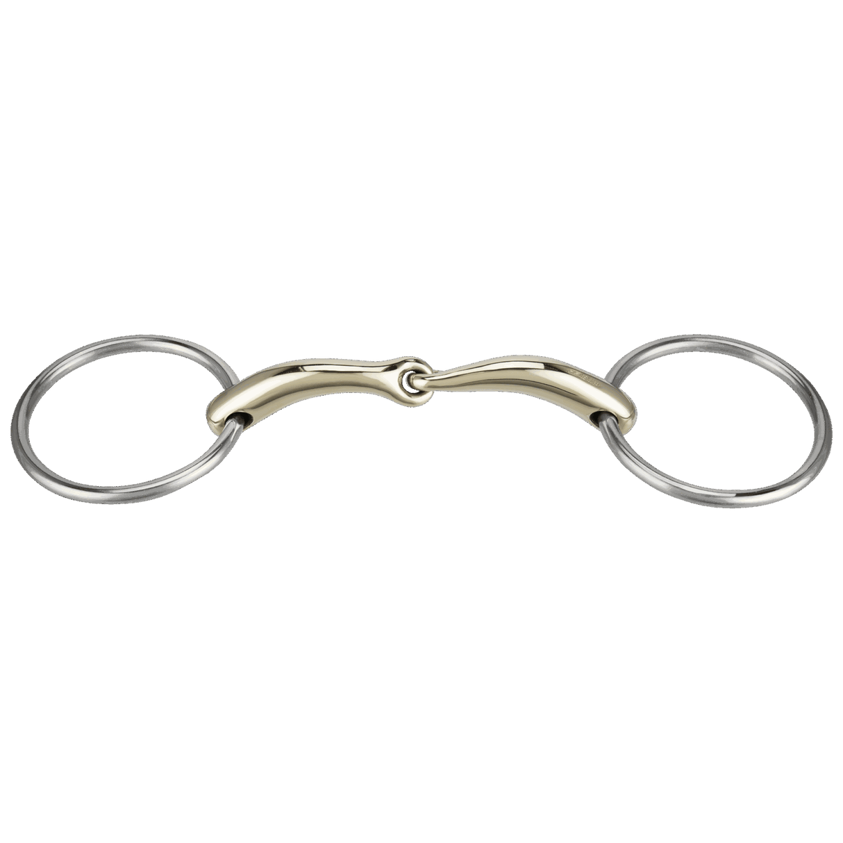 Sprenger Pronamic Large Ring Snaffle 14mm Sensogan Stainless Steel Single Jointed 70mm Ring