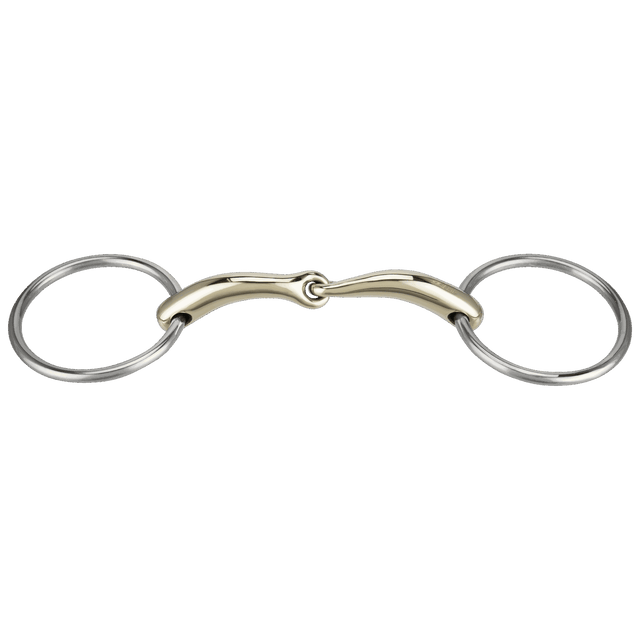 Sprenger Pronamic Large Ring Snaffle 14mm Sensogan Stainless Steel Single Jointed 70mm Ring