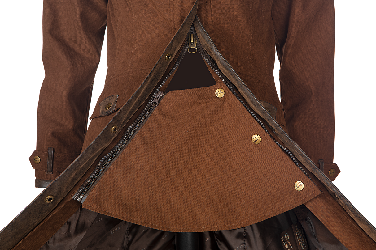 Baleno Kensington Ladies Riding Coat #colour_earth-brown