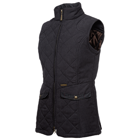 Baleno Chester Fashionable Quilted Ladies Bodywarmer #colour_dark-navy