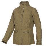 Baleno Halifax Fashionable Quilted Ladies Jacket #colour_light-khaki