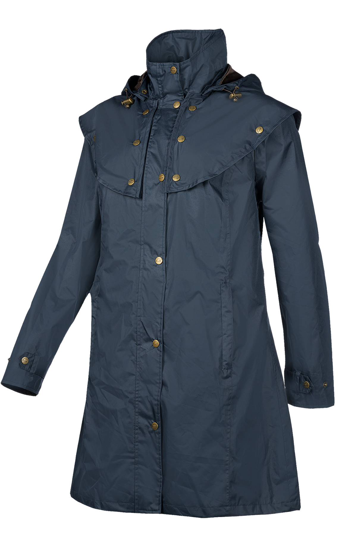 Baleno Worcester Ladies Raincoat #colour_navy-blue
