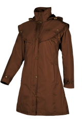 Baleno Worcester Ladies Raincoat #colour_earth-brown