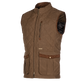 Baleno Thames Mens Stylish Quilted Bodywarmer #colour_earth-brown