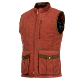 Baleno Thames Mens Stylish Quilted Bodywarmer #colour_brick