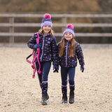 Shires Tikaboo Children's Padded Coat #colour_rainbow