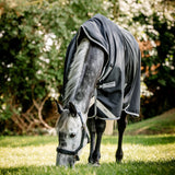 Horseware Ireland Amigo Bravo 12 Wug 400g Heavy Turnout Rug #colour_black-titanium-grey-silver