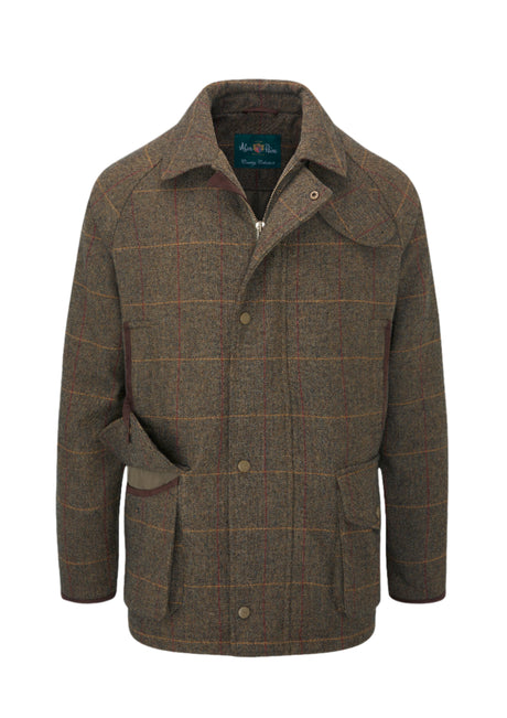 Alan Paine Combrook Men’s Waterproof Coat #colour_teak