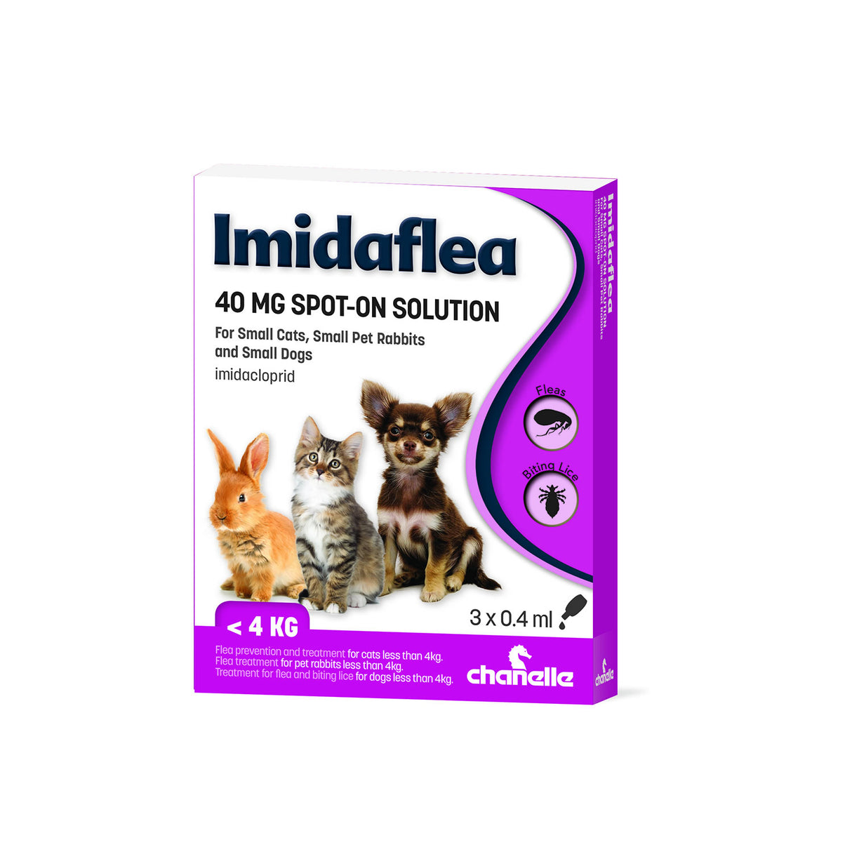Chanelle Imidaflea 40g Spot-On For Small Pets
