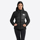 Rider's Gene Nylon Quilted Hooded Puffer Jacket #colour_black