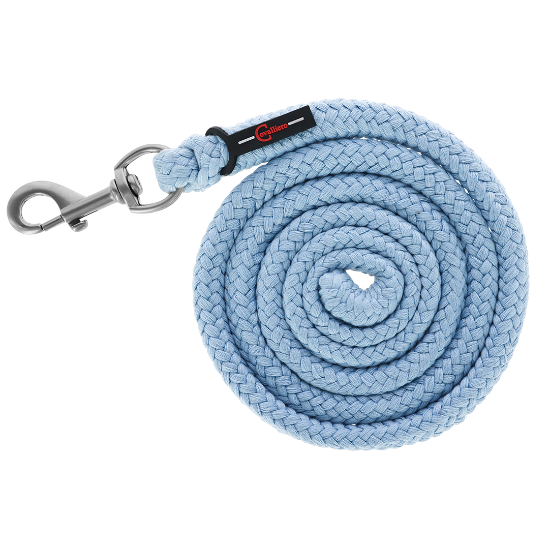 Covalliero Snap Hook Lead Rope #colour_light-Blue