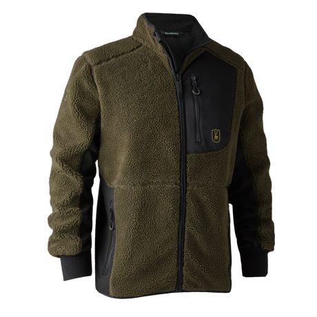 Deerhunter Rogaland Fibre Pile Men's Jacket #colour_adventure-green
